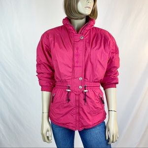 Vintage Obermeyer Precise Snow Ski Jacket Pink